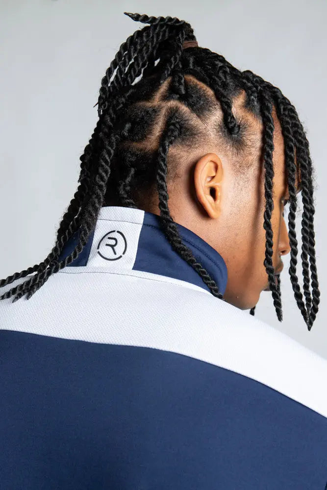 Reflo Barents 1/4 Zip Tech Golf Midlayer - French Navy