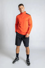 Reflo Barents 1/4 Zip Tech Golf Midlayer - Orange
