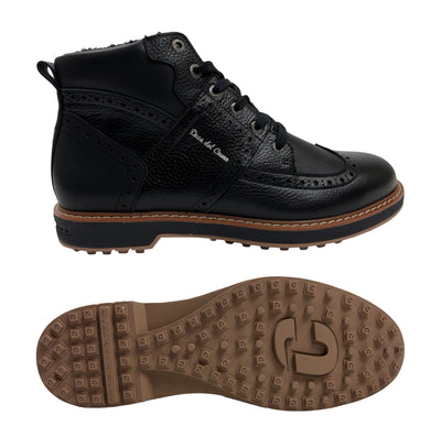 Duca Del Urbino Spikeless Winter Golf Boots Shoes - SAMPLE - Black