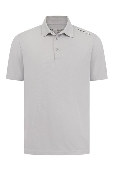 Reflo Plain Adriatic Golf Polo Shirt - Grey