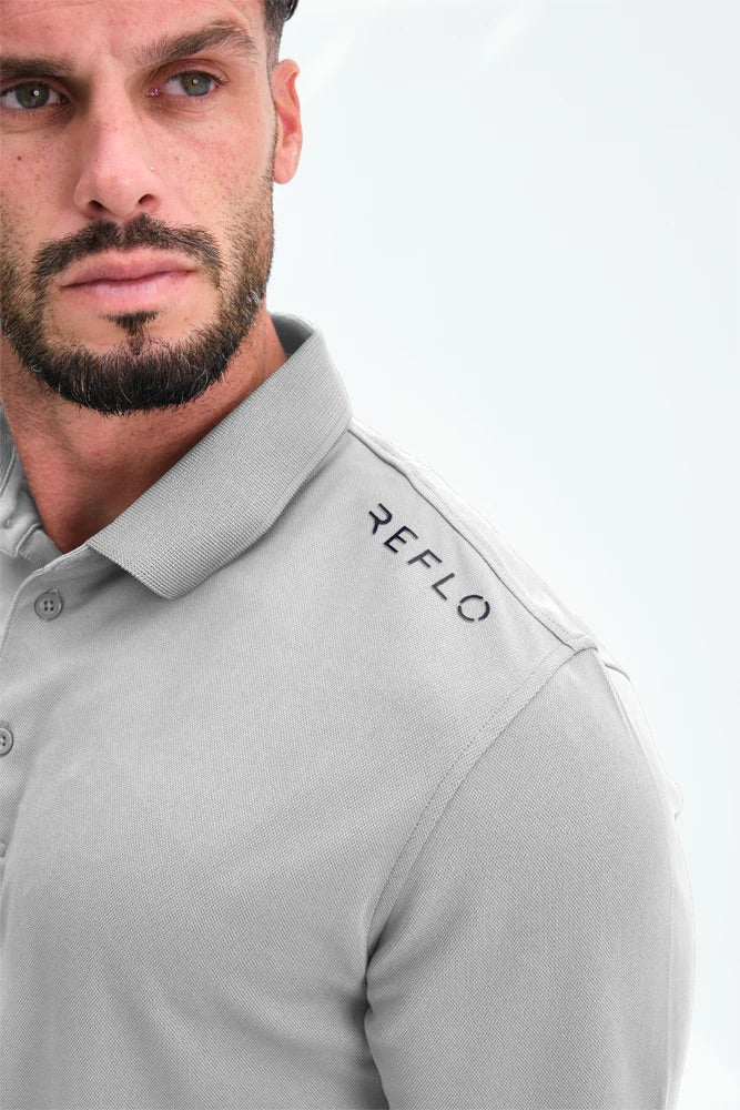 Reflo Bohai Golf Polo Shirt - Cloud Grey