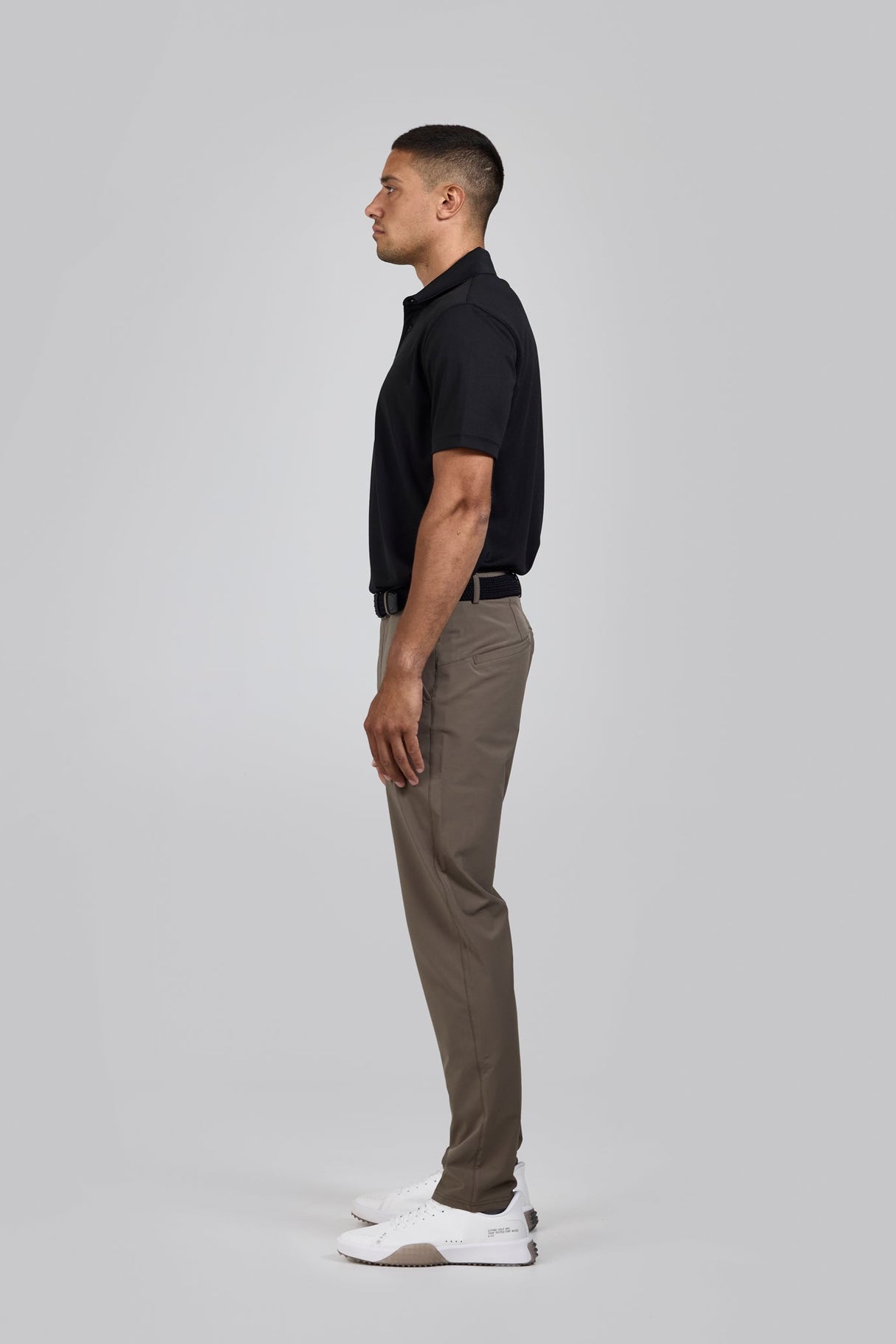 Reflo Bohai Recycled Performance Golf Polo Shirt - Black