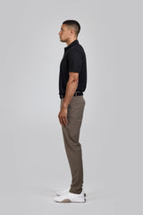 Reflo Bohai Recycled Performance Golf Polo Shirt - Black