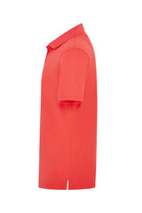 Reflo Bohai Recycled Performance Golf Polo Shirt - Coral Red