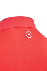 Reflo Bohai Recycled Performance Golf Polo Shirt - Coral Red