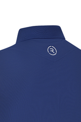 Reflo Bohai Recycled Performance Golf Polo Shirt - Medieval Blue