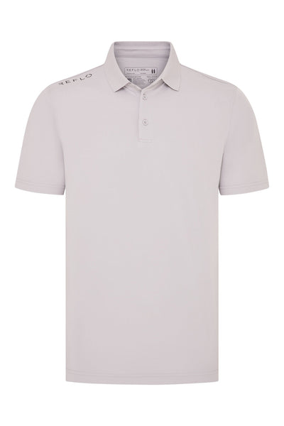 Reflo Bohai Recycled Performance Golf Polo Shirt - Rock Grey