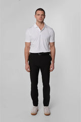 Reflo Bohai Recycled Performance Golf Polo Shirt - White