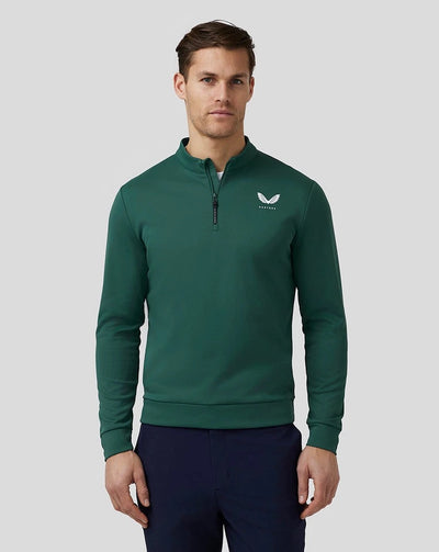 Castore Golf Classic 1/4 Zip Pullover - Pine Green