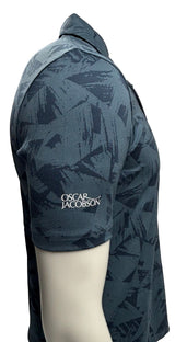 Oscar Jacobson Kingswood Tour Tech Golf Polo Shirt - China Blue