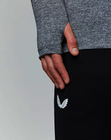 Castore Pro Tek Marl Next To Skin 1/4 Zip Midlayer - Sharkskin