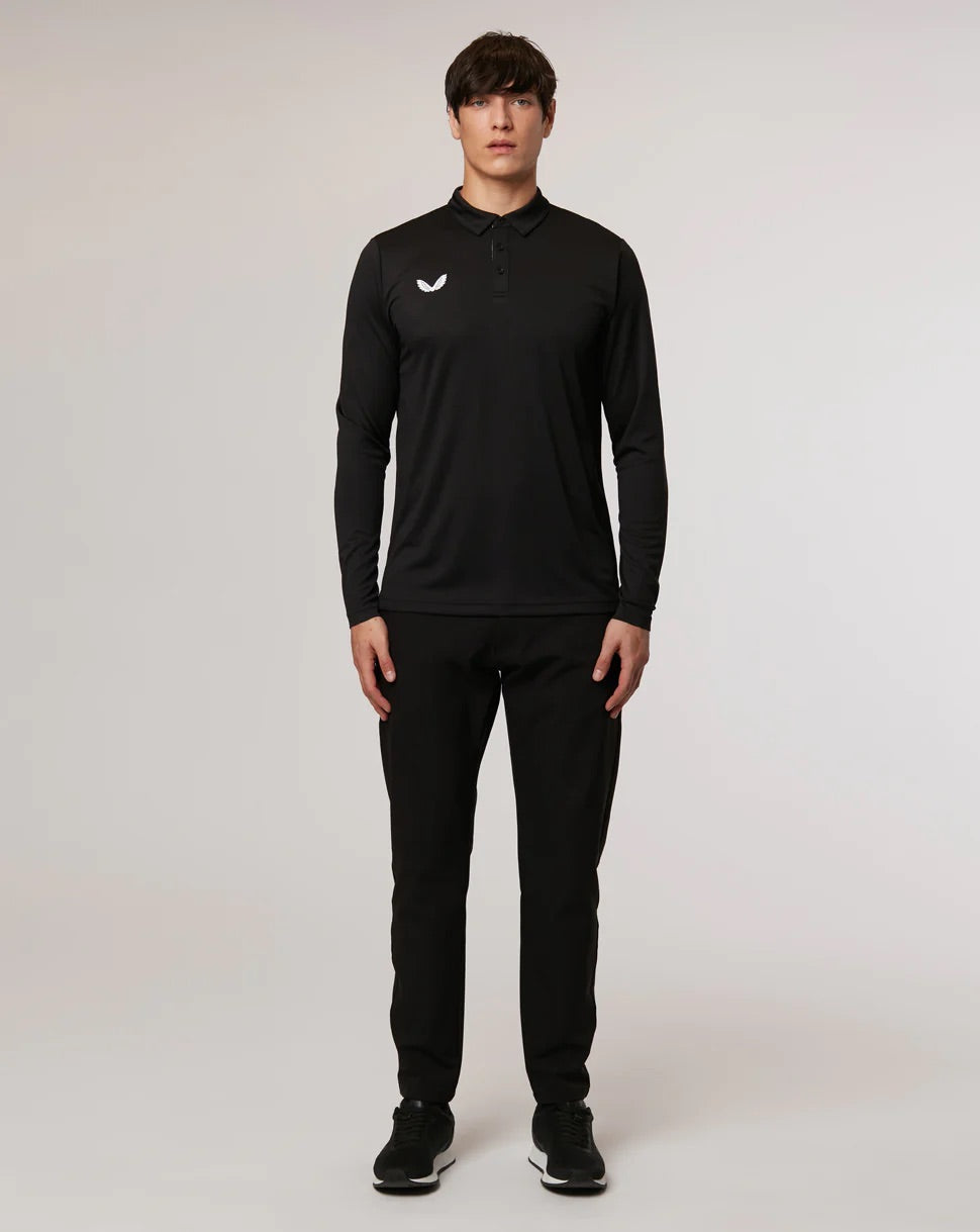 Castore Performance Golf Polo Shirt - Long Sleeve - Recycled Polyester