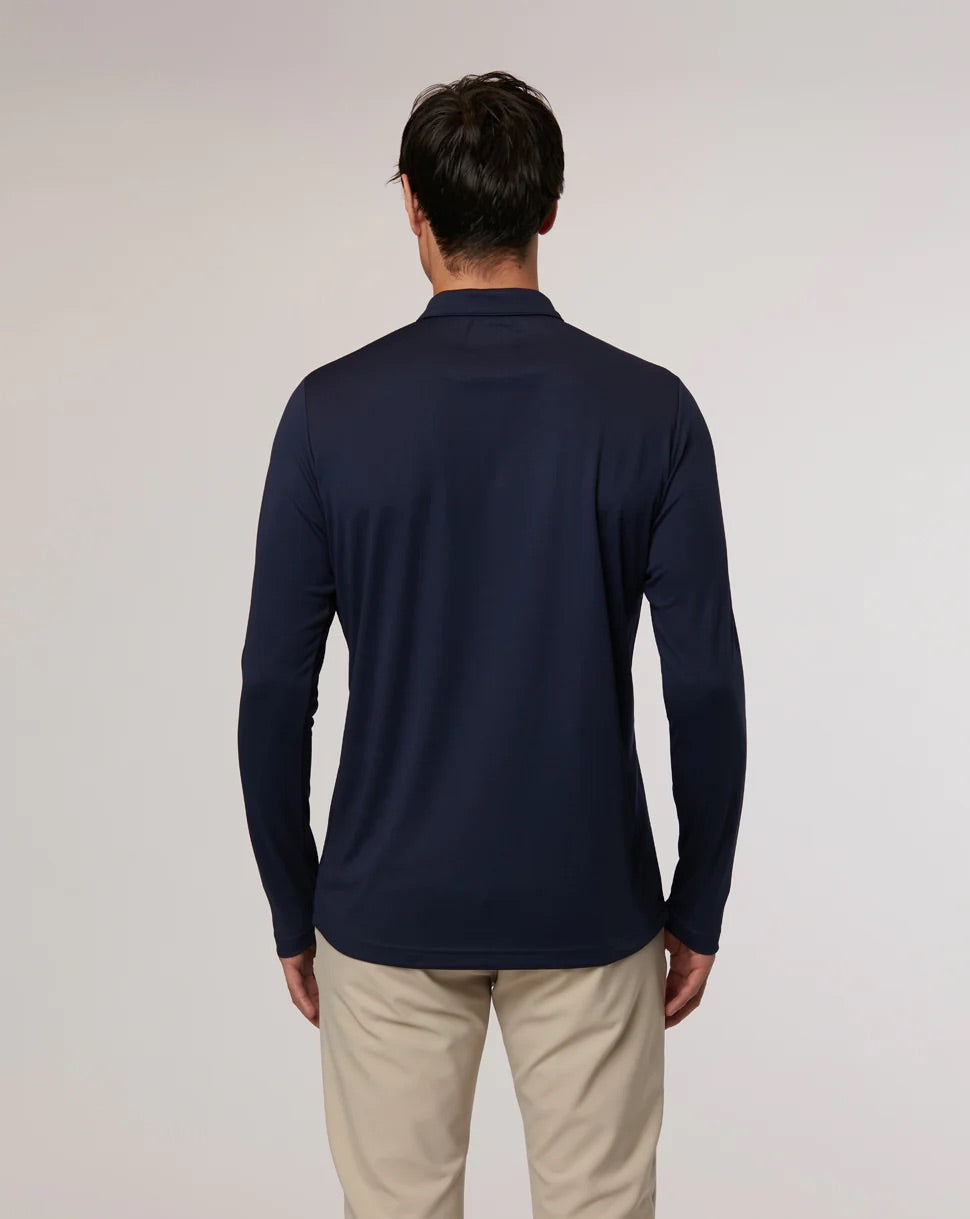 Castore Performance Golf Polo Shirt - Long Sleeve - Recycled Polyester