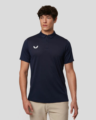 Castore Performance Golf Polo Shirt - Recycled Polyester - Navy