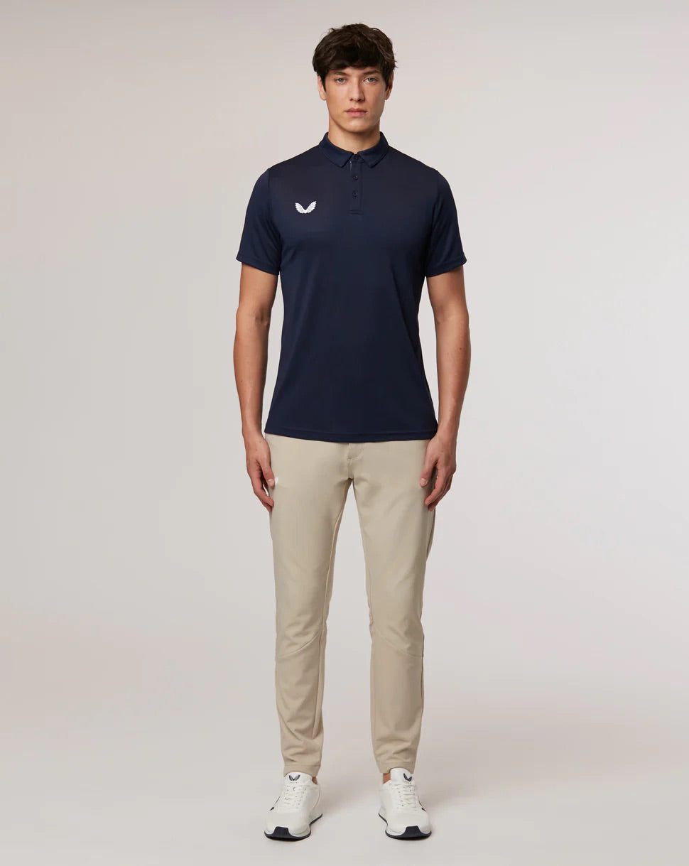 Castore Performance Golf Polo Shirt - Recycled Polyester - Navy