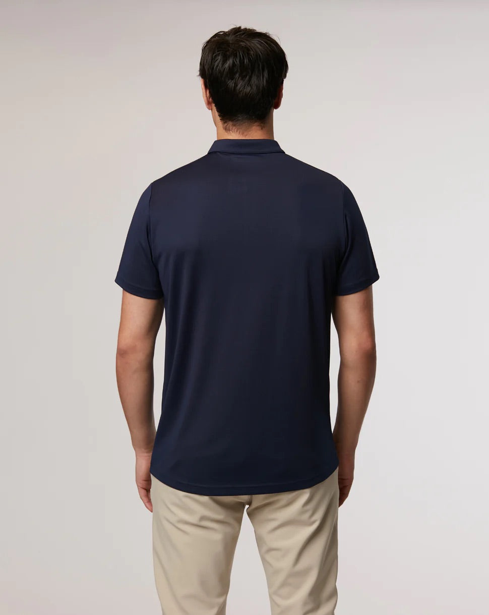 Castore Performance Golf Polo Shirt - Recycled Polyester - Navy