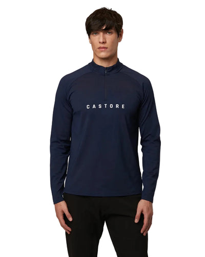 Castore Golf Vita 1/4 Zip Mid Layer - Peacoat Navy