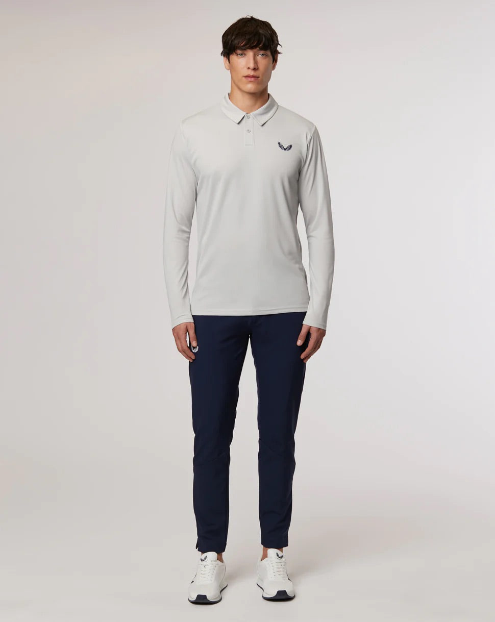 Castore Tota Performance Long Sleeve Polo Shirt