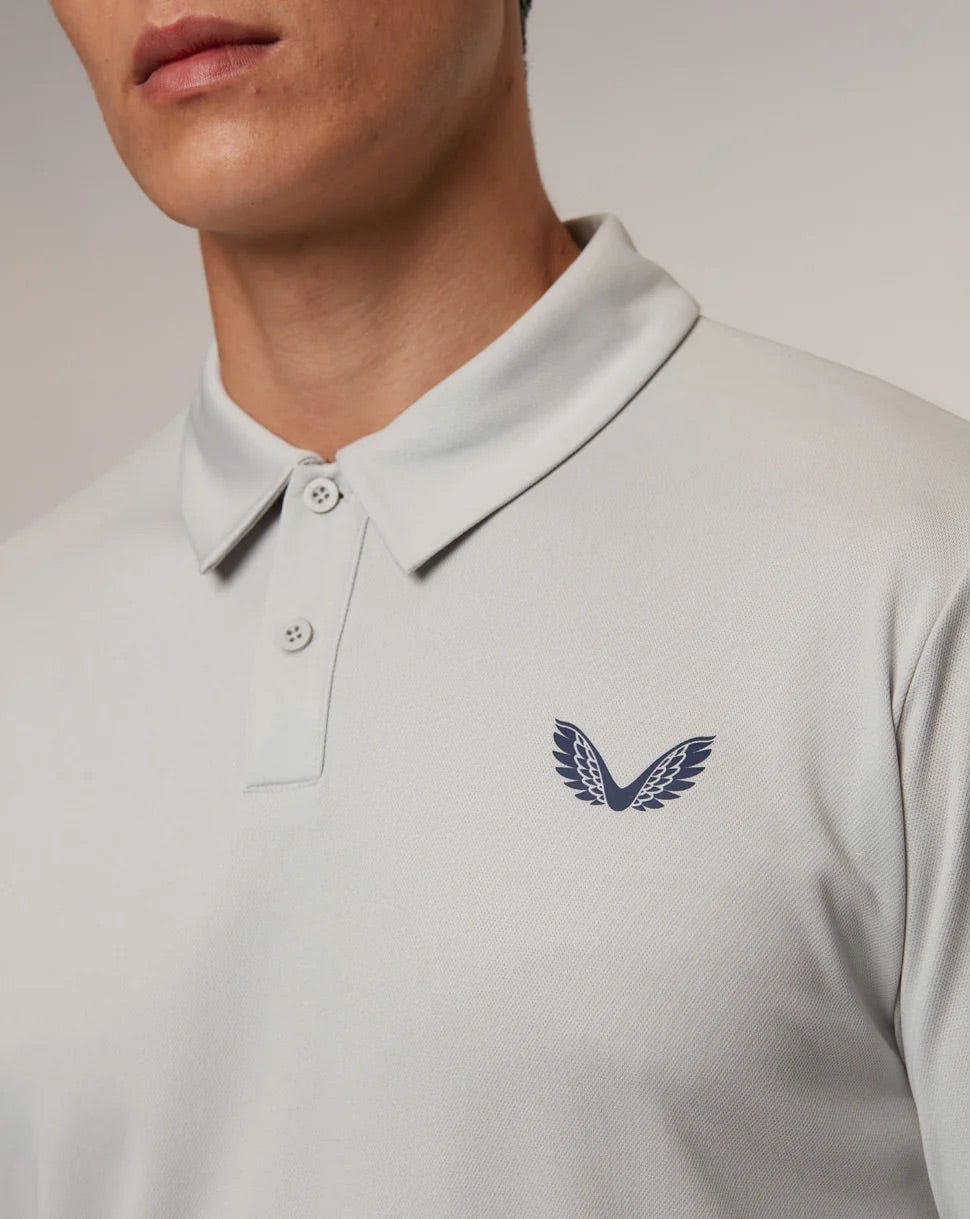 Castore Tota Performance Long Sleeve Polo Shirt