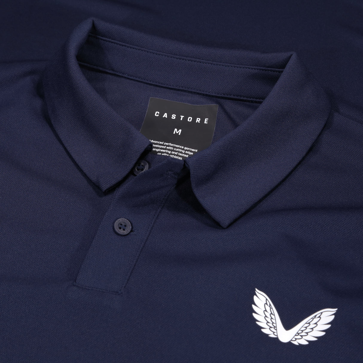 Castore Tota Performance Long Sleeve Polo Shirt