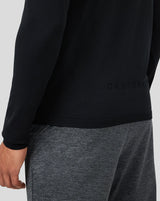 Castore Seamless Performance Golf 1/4 Zip - Onyx Black