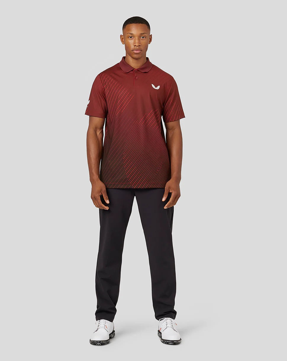 Castore Golf Geo Graphic Tour Polo Shirt