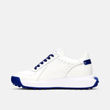 Duca Del Cosma Varano Premium Spikeless Golf Shoes - White / Blue - Handmade in 🇵🇹