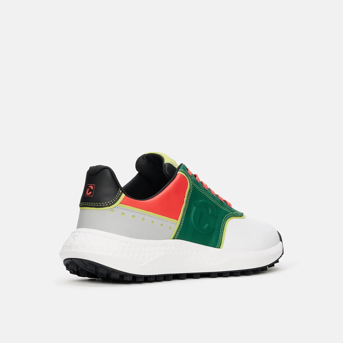 Duca Del Cosma Positano Elite Spikeless Golf Shoes - SAMPLE - White / Green