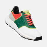 Duca Del Cosma Positano Elite Spikeless Golf Shoes - SAMPLE - White / Green