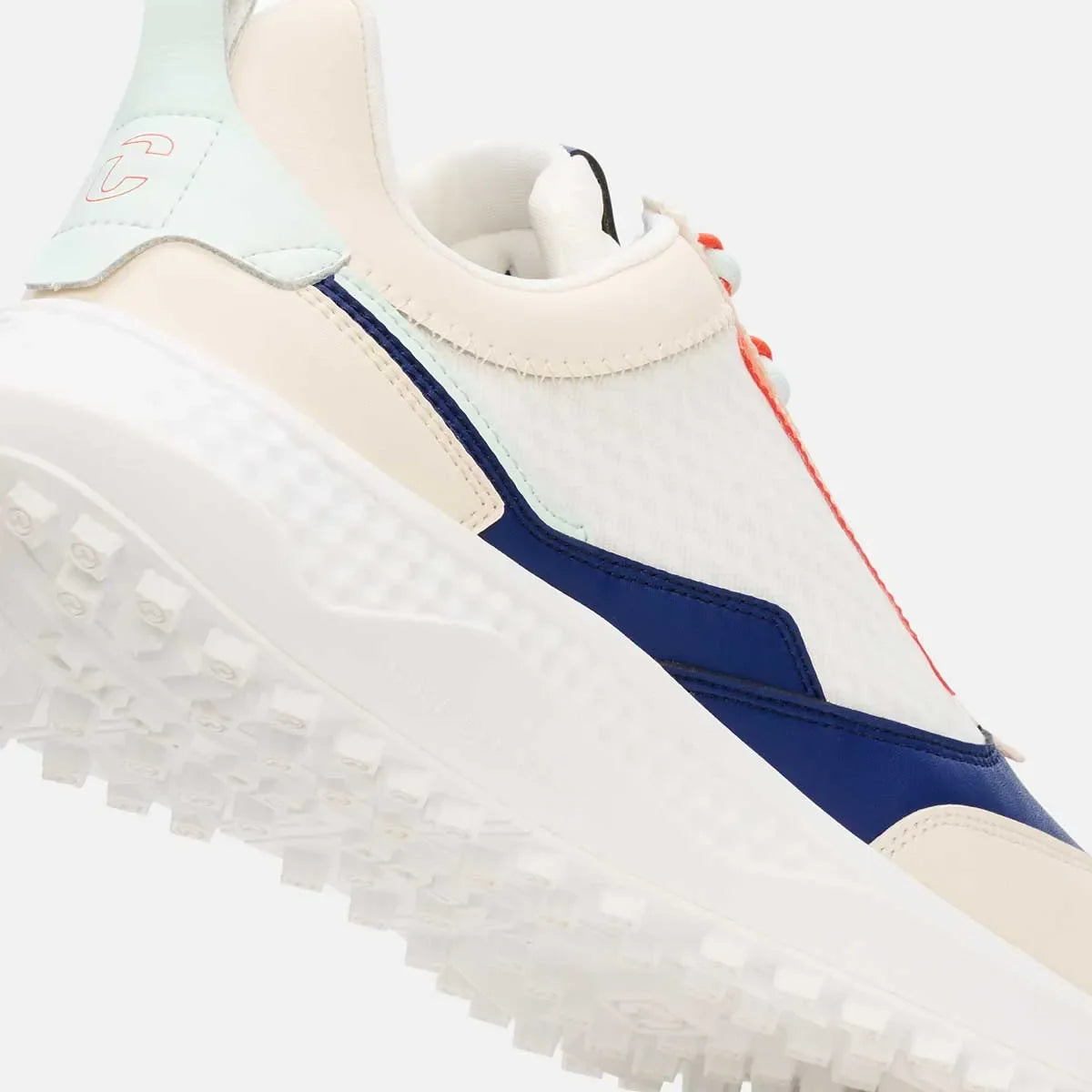 Duca Del Cosma Foro Spikeless Golf Shoes - SAMPLE - White / Blue