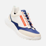 Duca Del Cosma Foro Spikeless Golf Shoes - SAMPLE - White / Blue