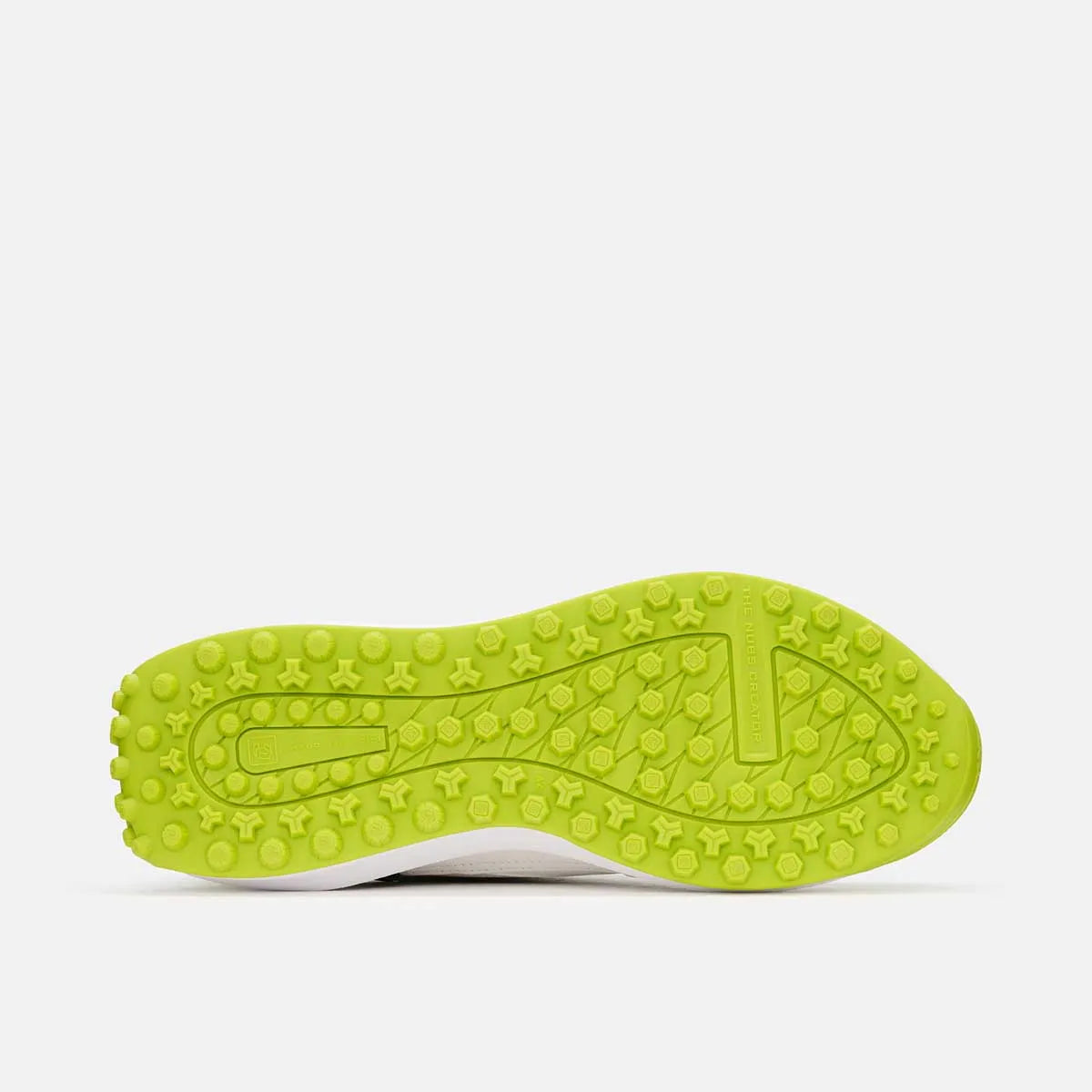Duca Del Cosma Davanti 2 Spikeless Golf Shoes - SAMPLE - White / Green Sheen