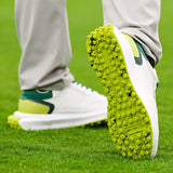 Duca Del Cosma Davanti 2 Spikeless Golf Shoes - SAMPLE - White / Green Sheen