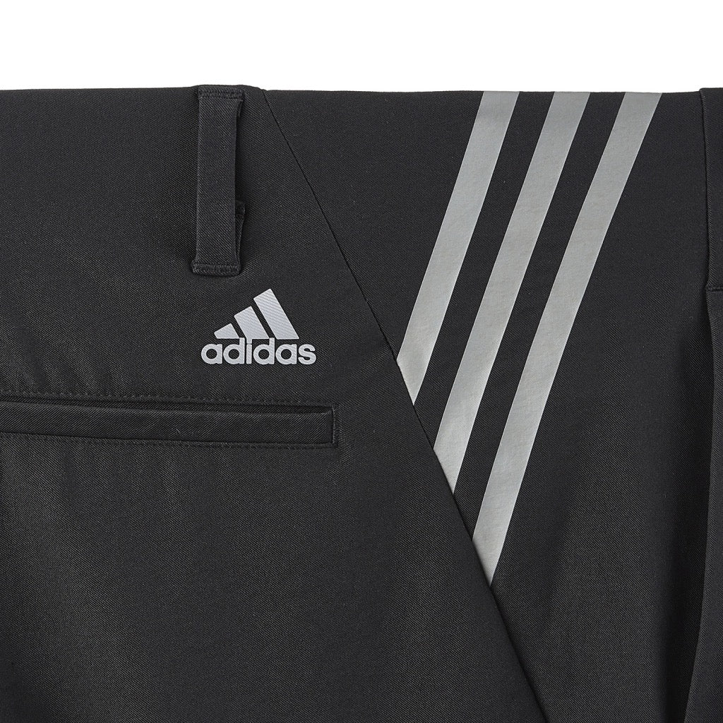 Adidas Golf Ultimate 365 3 Stripe Golf Shorts - Black