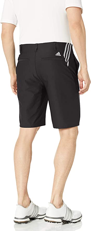 Adidas Golf Ultimate 365 3 Stripe Golf Shorts - Black