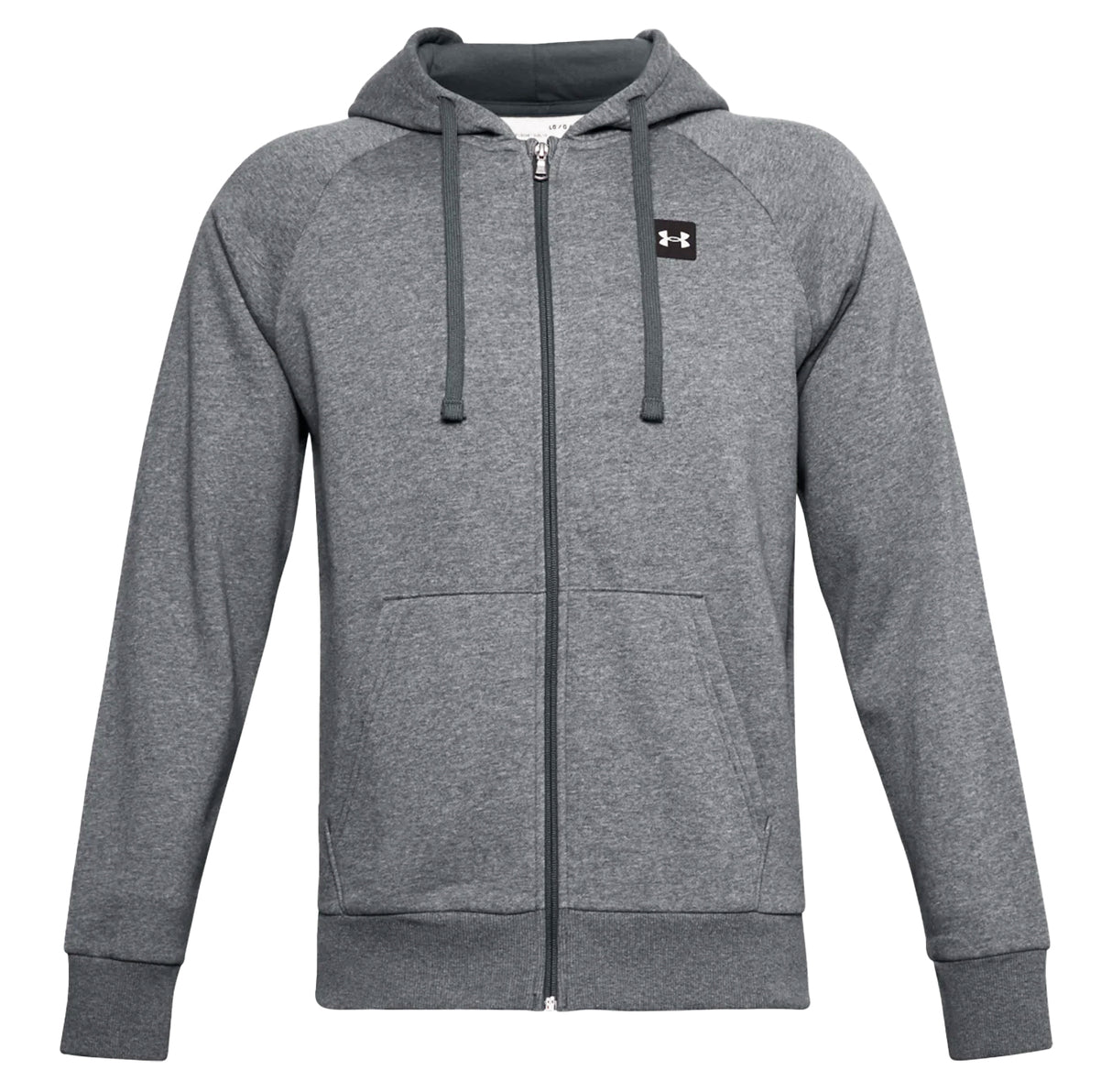 Under Armour Golf Rival Fleece Full Zip Hoodie - Grey