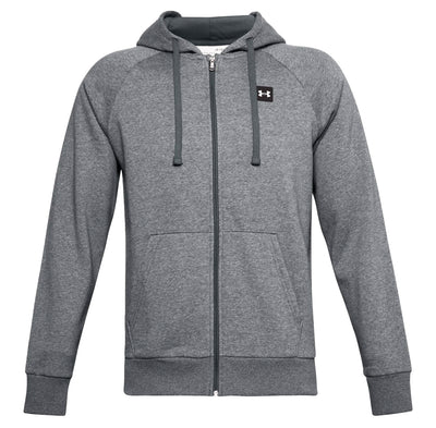 Under Armour Golf Rival Fleece Full Zip Hoodie - Grey