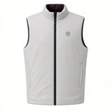 Reflo Flint Reversible Golf Gilet - Maroon / Rock Grey