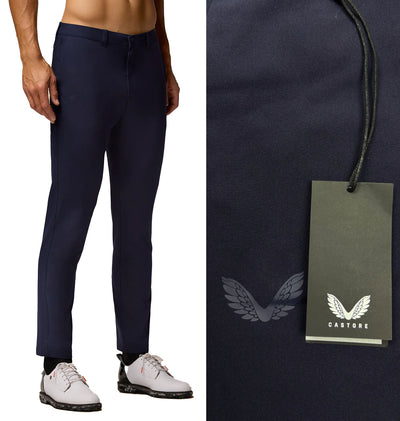 Castore Tech Stretch 5 Pocket Tapered Golf Trousers - Midnight Navy