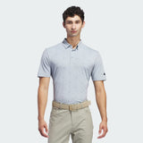 Adidas Go To Mini Crest Print Golf Polo Shirt