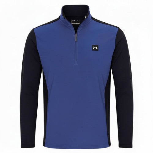 Under Armour Drive Pro Storm Hybrid 1/2 Zip Mid Layer - Tech Blue