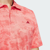 Adidas Go To Mesh Burst Print Golf Polo Shirt