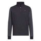 Adidas Go-To 1/4 Zip Golf Pullover - Black