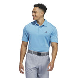 Adidas Ultimate 365 Solid Golf Polo Shirt - Semi Blue Burst