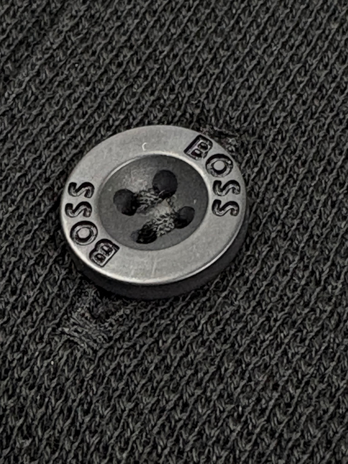 BOSS Paddy Golf Polo Shirt - Black