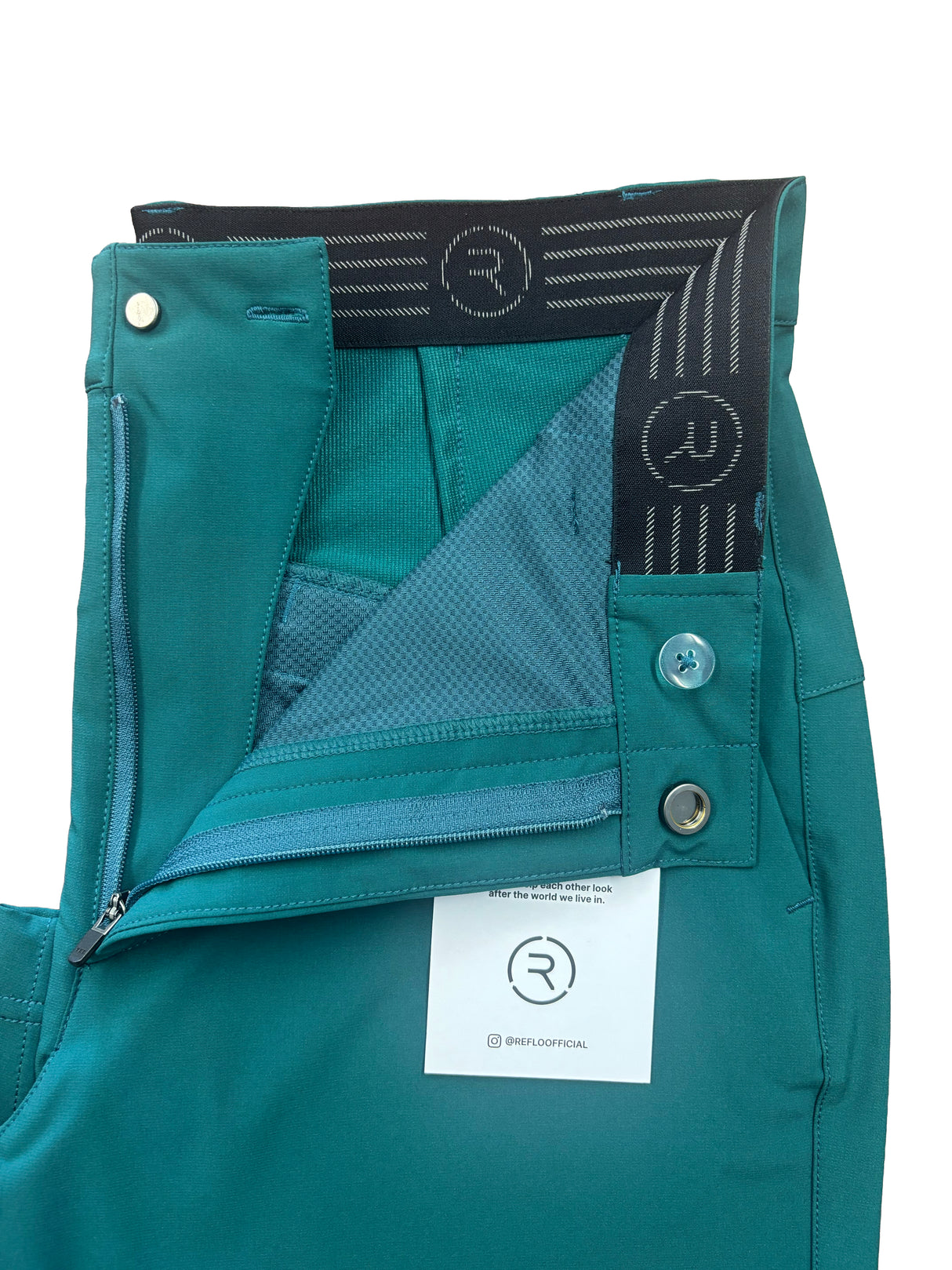 Reflo Icarian 2.0 Performance Tech Golf Shorts - Warm Green