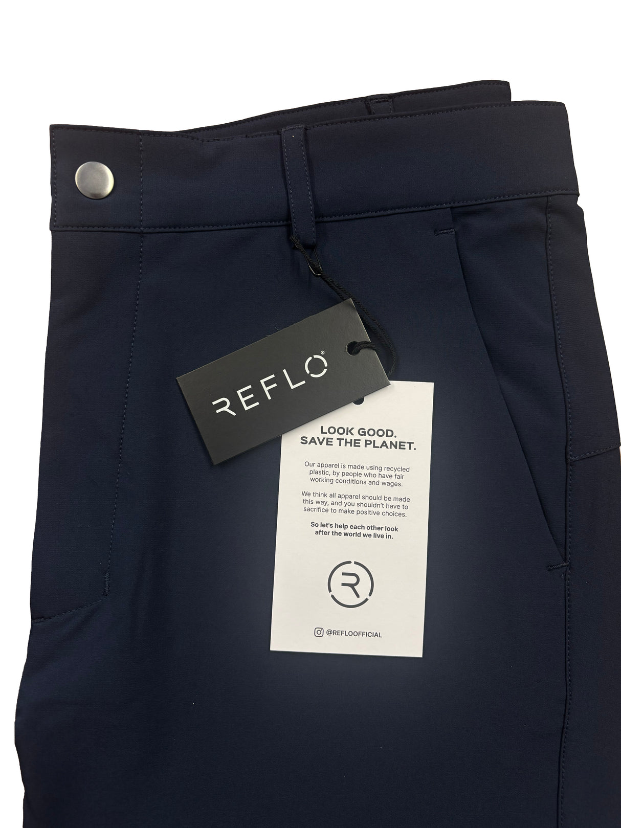 Reflo Icarian 2.0 Performance Tech Golf Shorts - True Navy