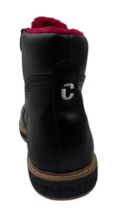 Duca Del Delago 2.0 Spikeless Winter Golf Boots Shoes - SAMPLE - Black / Red
