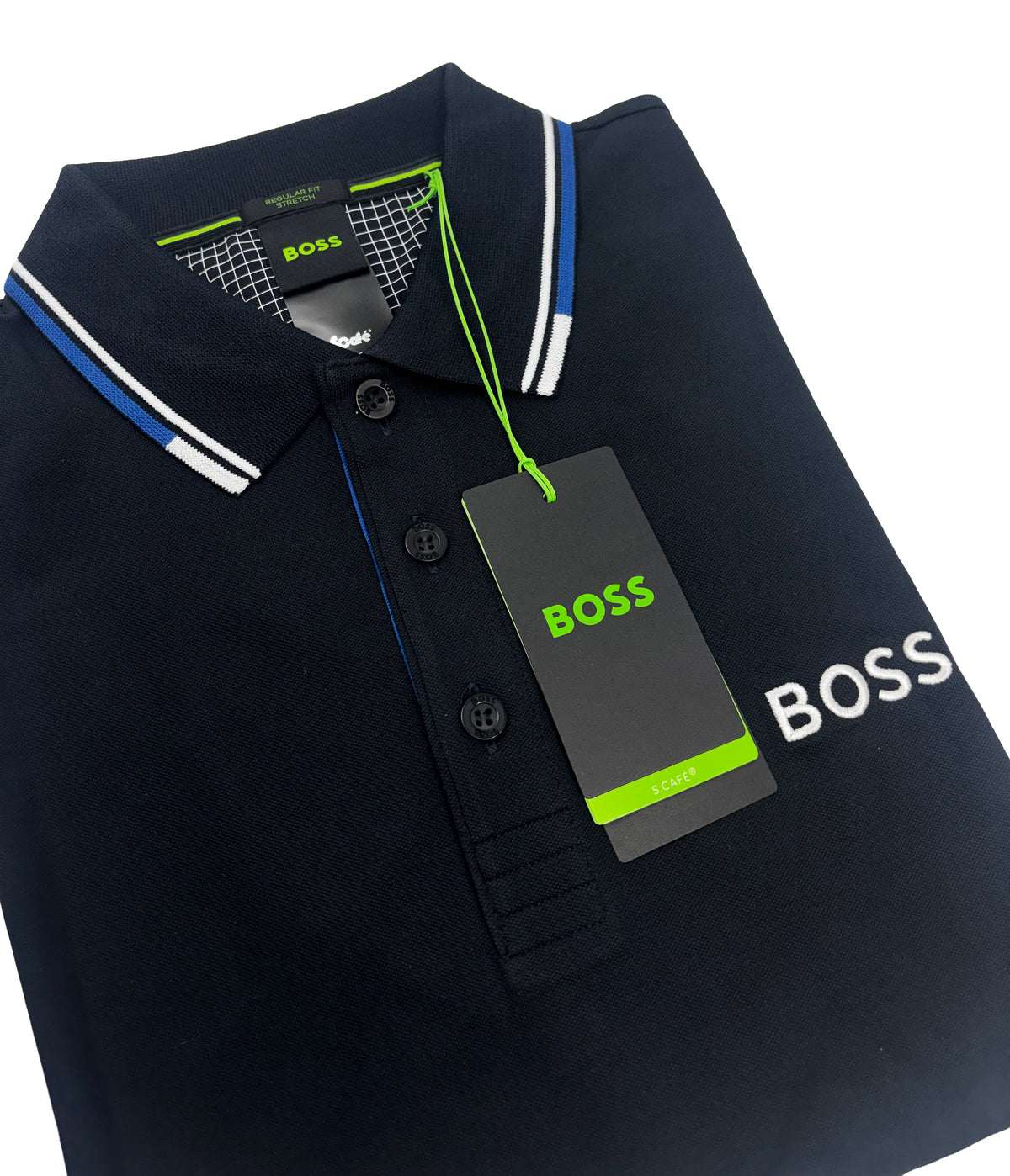 BOSS Paddy Pro Performance Golf Polo Shirt - Dark Navy