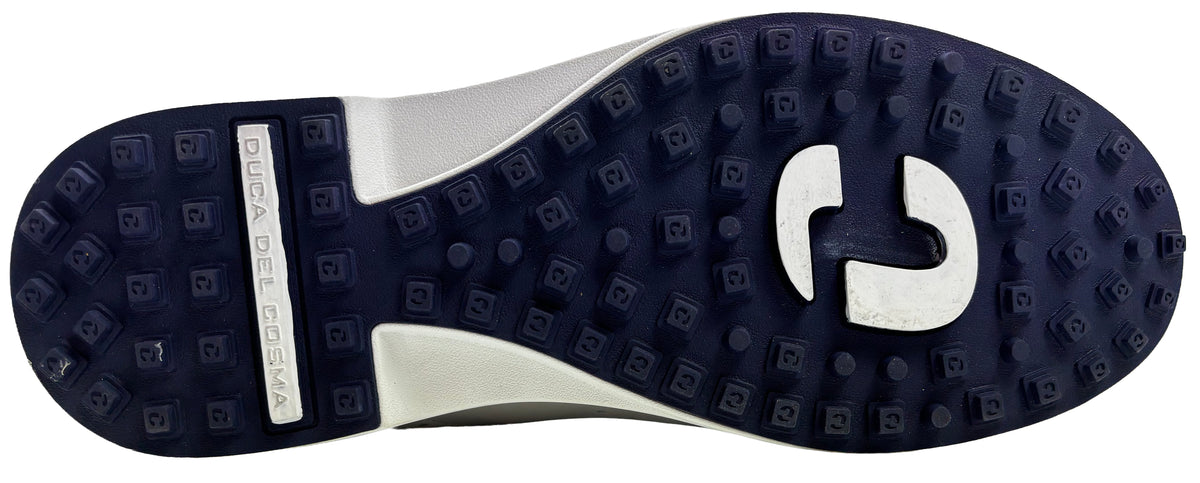 Duca Del Cosma Dandy Leggero Golf Shoes - SAMPLE - White / Navy